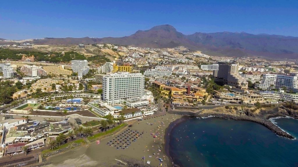 Las Americas Beach in Tenerife