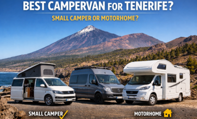 Campervan Size Guide for Tenerife: Small Camper, Large Campervan or Motorhome?